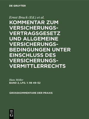 cover image of §§ 49–52